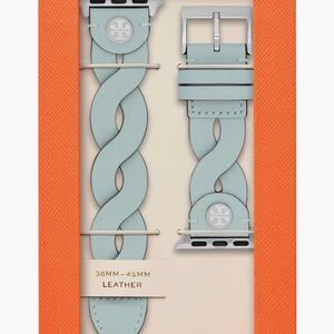 Tory Burch Braided Leather
20mm Apple
Watch Watchband Baby Blue